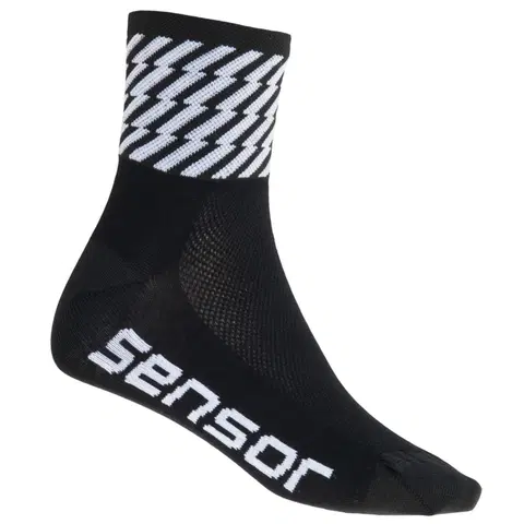 Dámske ponožky Sensor ponožky RACE FLASH černá - 6-8