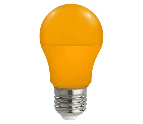 Žiarovky  LED Žiarovka A50 E27/4,9W/230V oranžová 