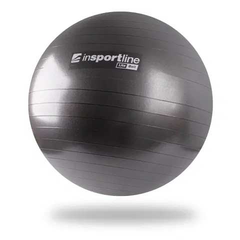 Gymnastické lopty Gymnastická lopta inSPORTline Lite Ball 75 cm čierna