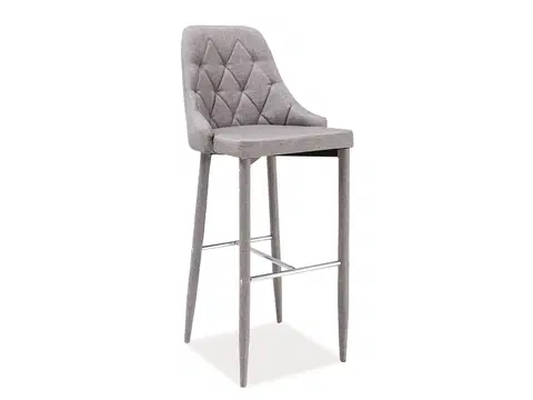 Barové stoličky TRIXIE barová stolička, šedá