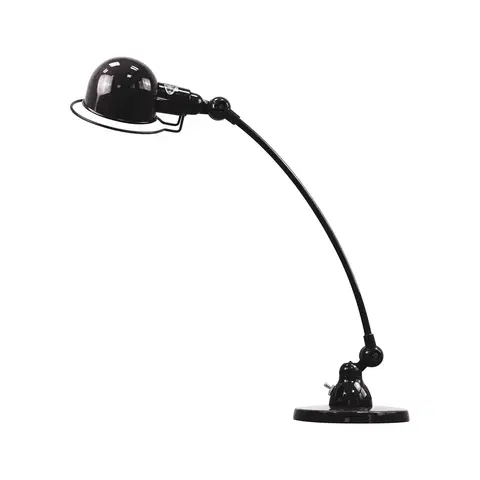 Stolové lampy na písací stôl Jieldé Jieldé Signal SIC400 lampa podstavec rameno čierna