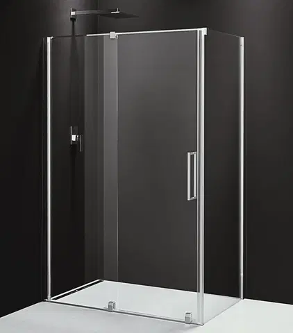 Sprchové dvere POLYSAN - ROLLS LINE obdĺžniková sprchová zástena 1100x800 L/P varianta, číre sklo RL1115RL3215