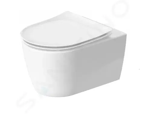 Záchody DURAVIT - Soleil by Starck Závesné WC, Rimless, HygieneFlush, HygieneGlaze, biela 2591092000