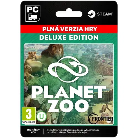Hry na PC Planet Zoo (Deluxe Edition) [Steam]