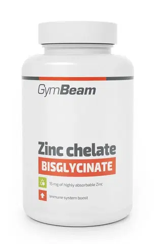 Zinok Zinc Chelate Bisglycinate - GymBeam 90 kaps.