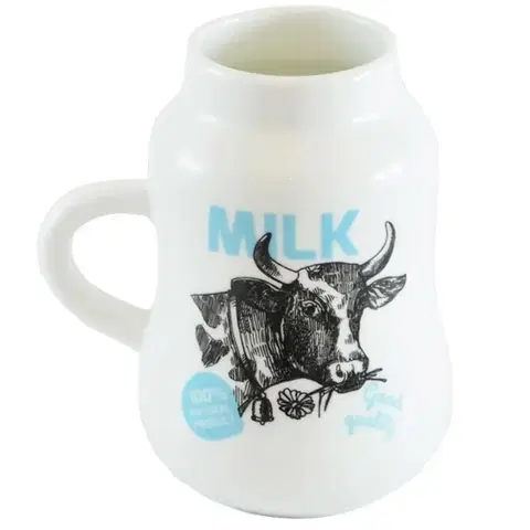Dekorácie a bytové doplnky Dairy hrnček súdok 280ml milky