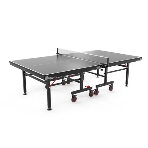 stolný tenis Stolnotenisový stôl TTT 930 do klubu schválený ITTF čierny