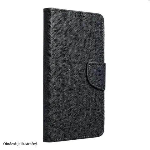 Puzdrá na mobilné telefóny Knižkové puzdro FANCY Book pre Samsung Galaxy S22, čierna TEL133657