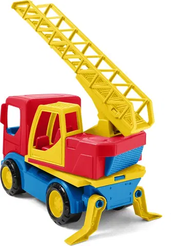 Hračky - dopravné stroje a traktory WADER - Tech Truck hasiči