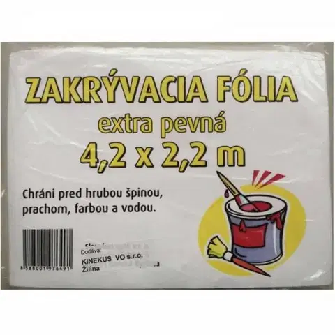Potravinárske fólie Kinekus Fólia zakrývacia 4,2x2,2m / 307021
