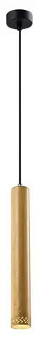 Nábytok Závesná lampa TUBO 1xGU10 40 cm Candellux Hnedá