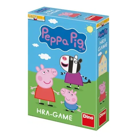 Hračky spoločenské hry pre deti DINOTOYS - Hra Peppa Pig