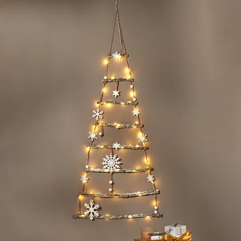 Drobné dekorácie a doplnky LED závesná dekorácia "Vianočný strom"