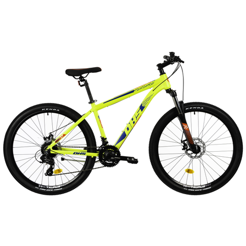 Bicykle Horský bicykel DHS Terrana 2725 27,5" - model 2022 Green - 18" (174-186 cm)