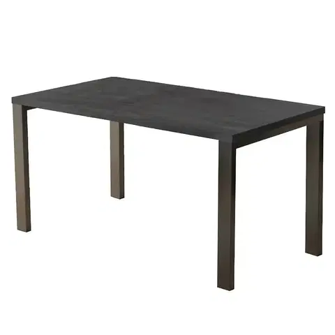 Jedálenské stoly Rozkladací stôl Garant 130/220x80cm  Betón Tmavý