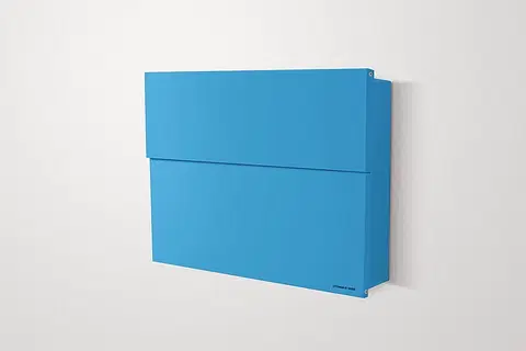 Poštové schránky Radius design cologne Schránka na listy RADIUS DESIGN (LETTERMANN XXL 2 blue 562N) modrá
