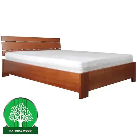 Drevené postele Posteľ drevené Halden Plus 140x200 Jelša