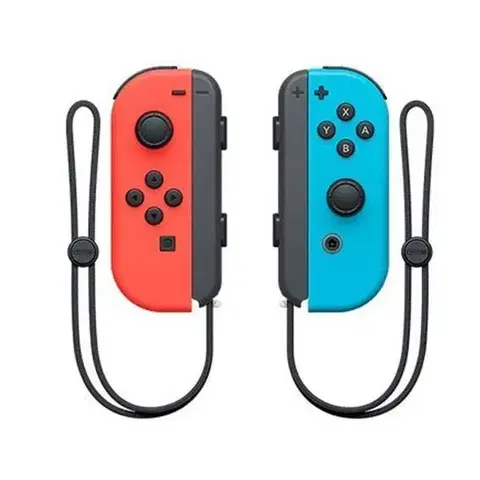 Príslušenstvo k herným konzolám Ovládače Nintendo Joy-Con, neónovo červený  neónovo modrý HAC-A-JAEAA