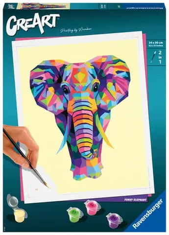 Kreatívne a výtvarné hračky RAVENSBURGER - CreArt Vtipný slon