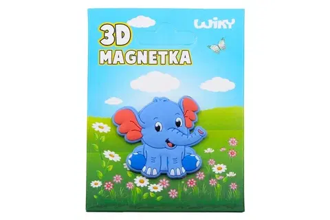 Kreatívne a výtvarné hračky WIKY - Magnetka 3D Slon