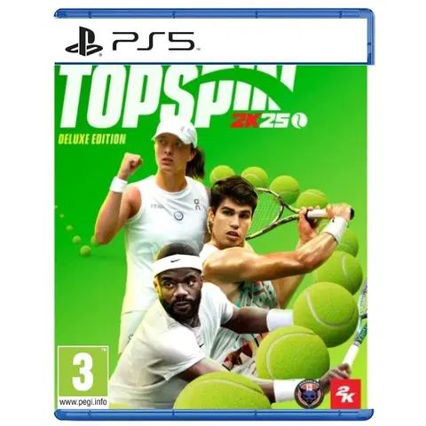 Hry na PS5 Top Spin 2K25 CZ (Deluxe Edition) PS5