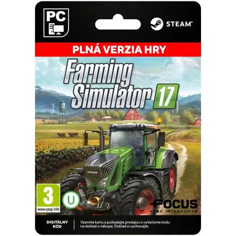 Hry na PC Farming Simulator 17 [Steam]