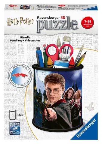 Hračky puzzle RAVENSBURGER - Stojan na ceruzky Harry Potter 54 dielikov