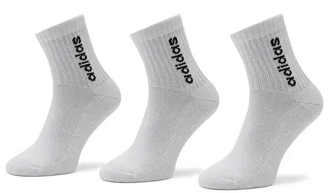 Pánske ponožky Adidas Linear Vertical Logo Half-Crew Cushioned XL