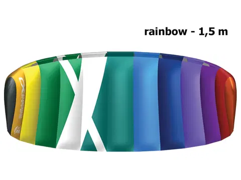 Kites Kite komorový CROSS Air rainbow - veľ. 1,5 m