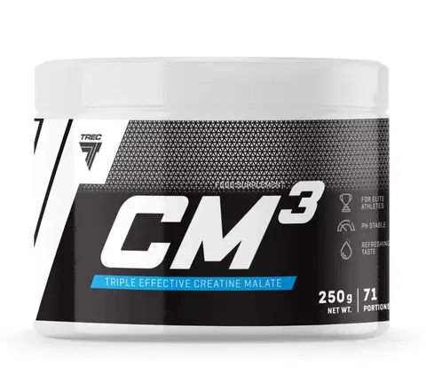 Viaczložkový kreatín CM3 Powder - Trec Nutrition 250 g Orange