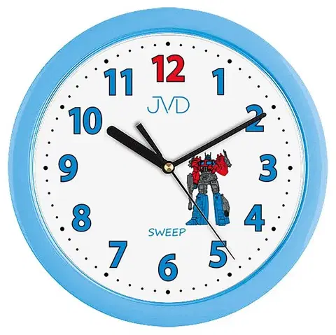 Hodiny Detské nástenné hodiny JVD h12.6 25cm