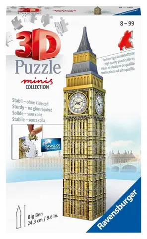 Hračky puzzle RAVENSBURGER - Mini Budova - Big Ben 54 Dielikov