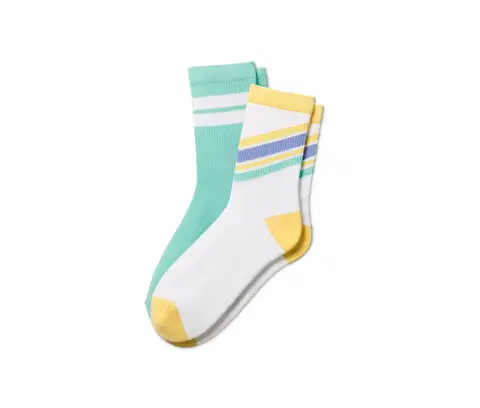 Socks Tenisové ponožky s biobavlnou, 2 páry