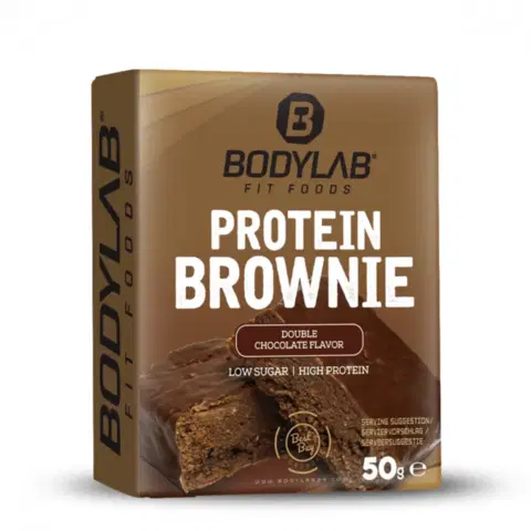Ostatné snacky Bodylab24 Protein Brownie 50 g dvojitá čokoláda