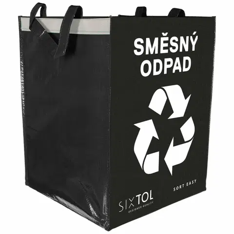 Odpadkové koše Sixtol Taška na triedený odpad SORT EASY MIXED, 36 l