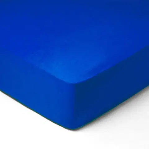 Plachty Forbyt, Prestieradlo, Jersey, tmavo modrá 90 x 200 cm