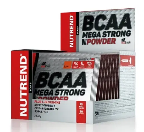 BCAA BCAA Mega Strong Powder - Nutrend 300 g Orange