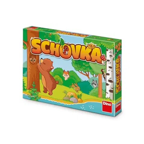 Hračky spoločenské hry pre deti DINO - Schovka Detská Hra