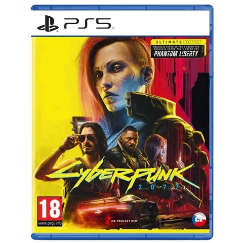 Hry na PS5 Cyberpunk 2077 CZ (Ultimate Edition) PS5