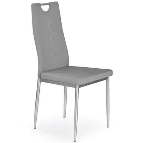 Čalúnené stoličky Stolička W146 eco grey stolička