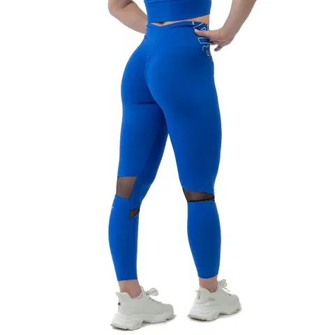 Dámske klasické nohavice Legíny Nebbia FIT Activewear 443 blue - L
