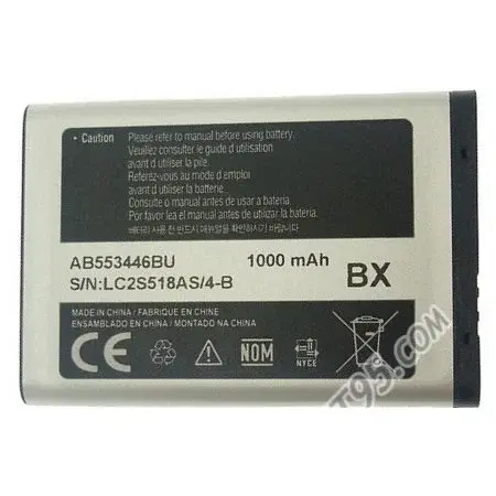 Batérie pre mobilné telefóny - originálne Originálna batéria pre Samsung AB553446BU, (1000mAh) AB553446BU