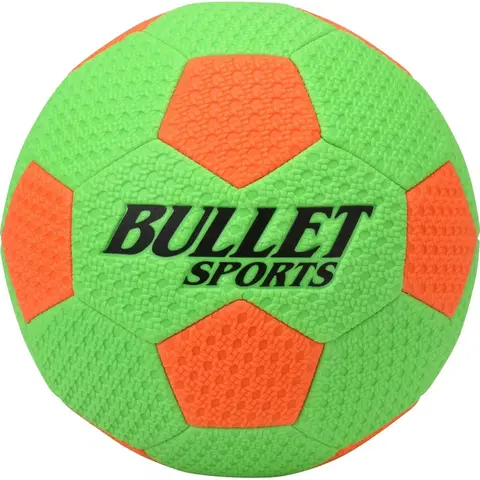Hračky na záhradu Futbalová lopta veľ. 5, pr. 22 cm, zelená