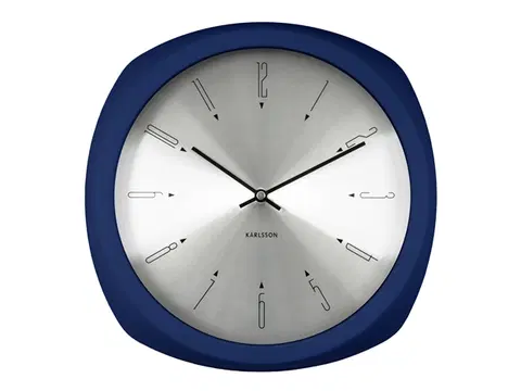 Hodiny Nástenné hodiny Karlsson Aesthetic KA5626BL, 31cm
