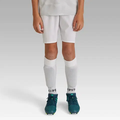 nohavice Detské futbalové šortky Viralto Club biele
