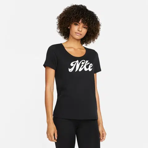 Dámske tričká Nike Df Tee Script XS