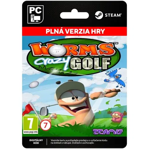 Hry na PC Worms: Crazy Golf [Steam]