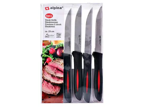 Kuchynské nože MAKRO - Nože steakové 6ks