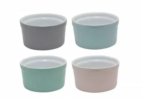 Kuchynské náčinia Kinekus Miska porcelánová na creme brulle, 8,5 cm, 1ks, pastelové farby
