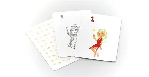 Hračky rodinné spoločenské hry LAUKO PROMOTION - Karty Maľovaný Čierny Peter víla